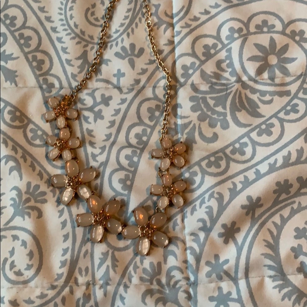 Pink/rose colored necklace